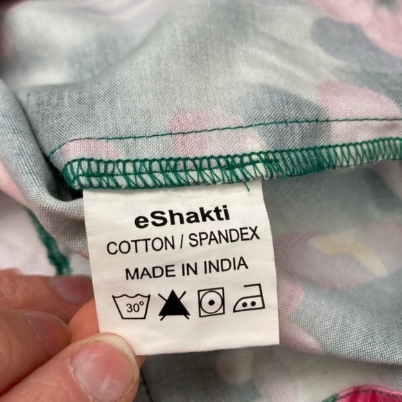 𝅺ESHAKTI jewel tone floral pencil skirt - Picture 5 of 7